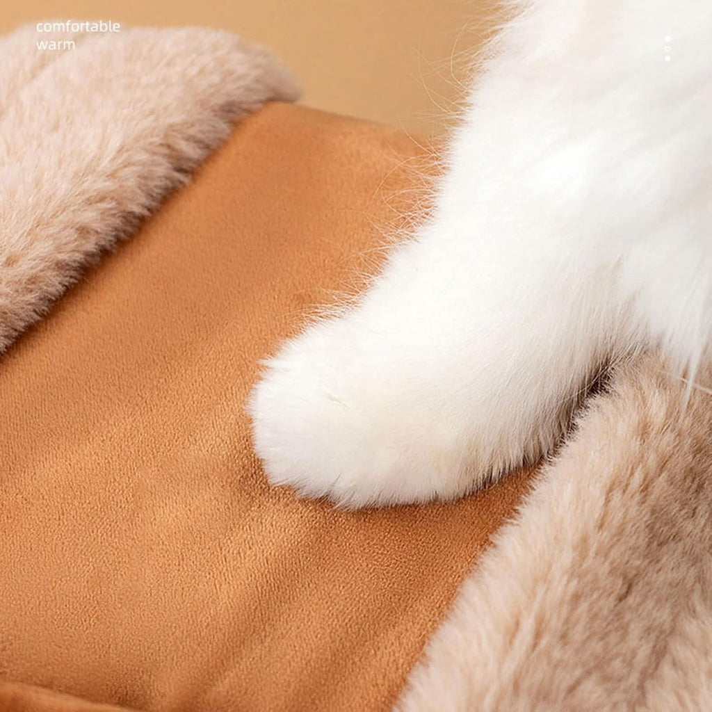 Plush Reindeer Pet Carrier Backpack with Hand Warmers | Streetwear