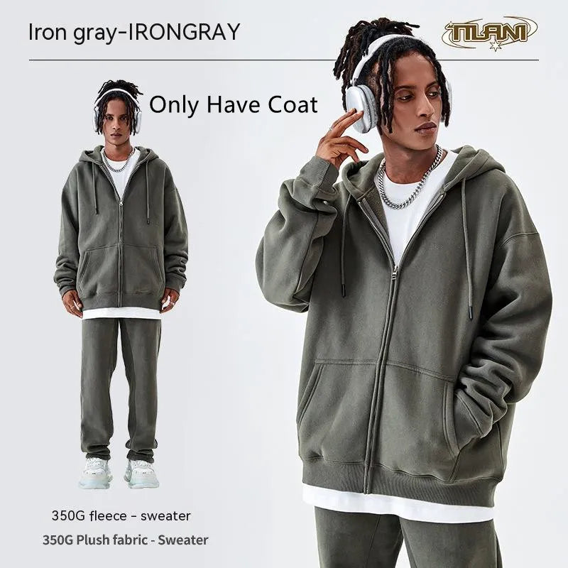 Fleece Padded Sweater