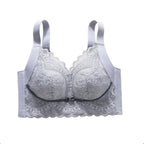 Summer Slim Lace Bra for Full Bust Support and Comfort