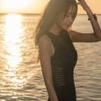 Sexy Mesh Bodysuit Swimsuit a Slim Fit