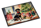 Dachshund Cozy Christmas Doormat