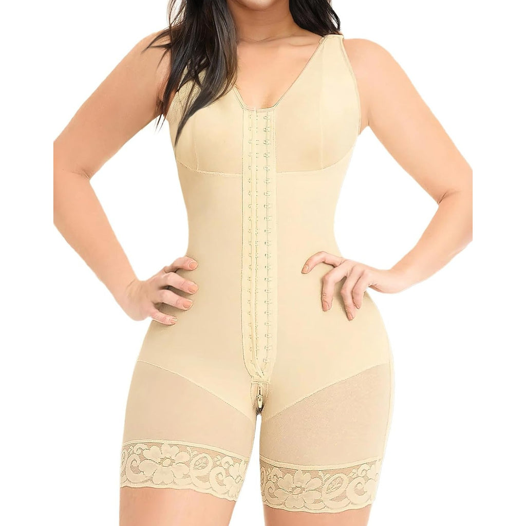 Corset One-piece Enhanced Zipper Bottom Crotch