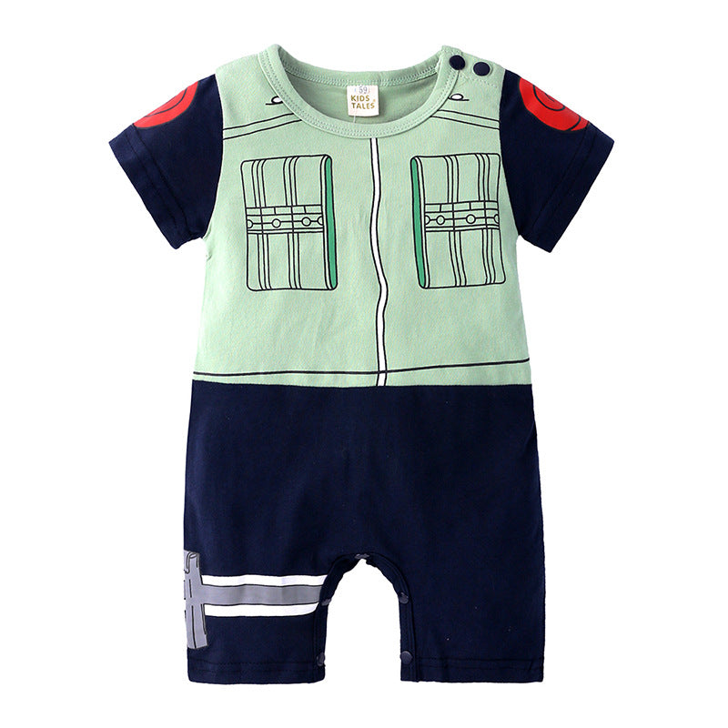Summer Cartoon Baby Bodysuit for Infants and Toddlers