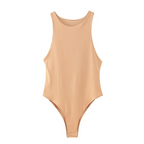Sleeveless Round Neck Bodysuit