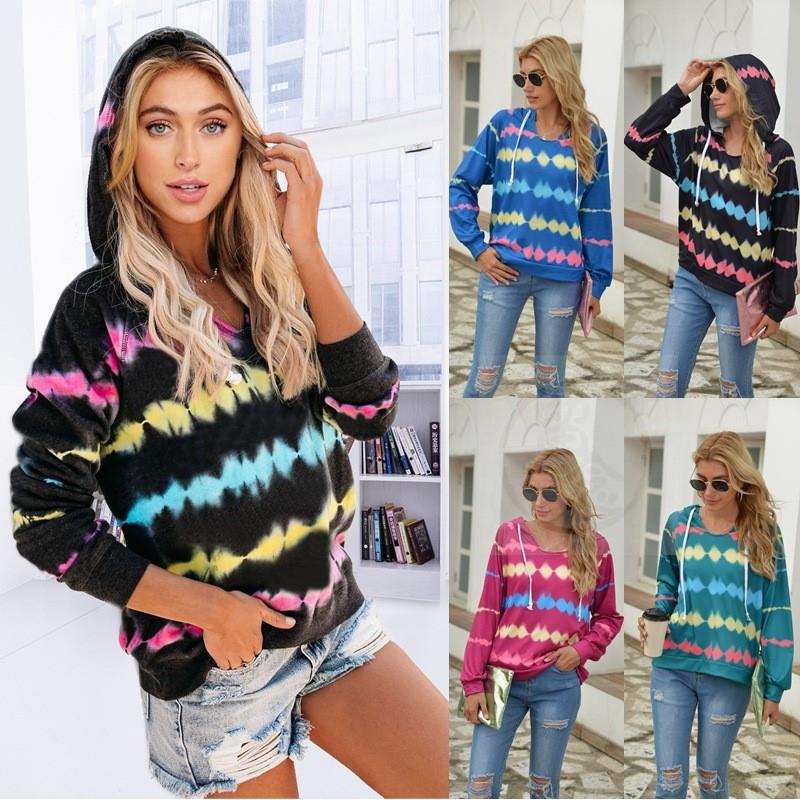 Women's Striped Hoodie for Autumn and Winter | Streetwear