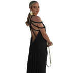2024 Spring New Women's Off-Shoulder Beach Dress