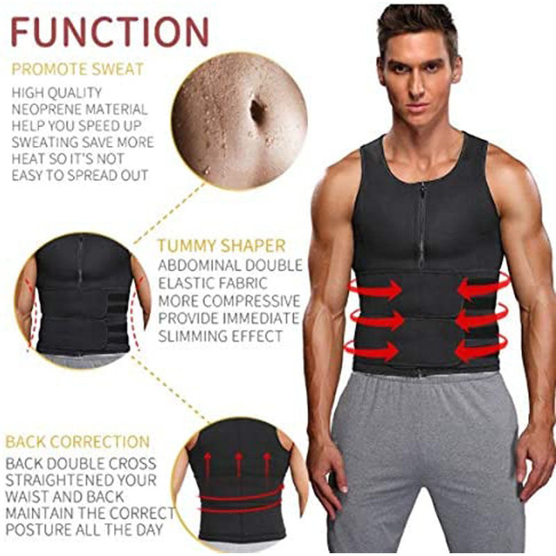 Men's Slimming Sweat Sauna Vest