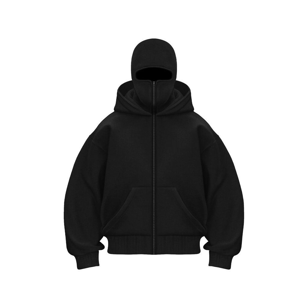 Double Hood Fleece-Lined Sweater