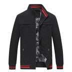 Cotton Casual Men's Coat with Stand Collar
