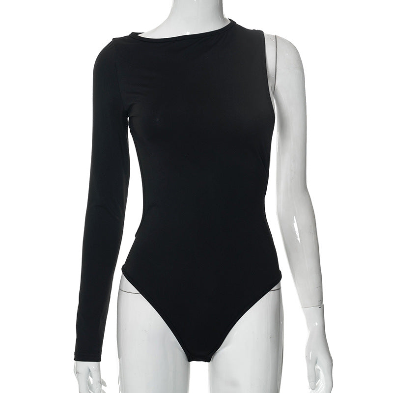Y22BS533 Women's Autumn Casual Long Sleeve Bodysuit