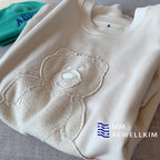 2023 Women's Oversized Bear Sweatshirt - Trendy Design | Streetwear