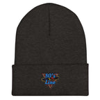 80's Line Cuffed Beanie | Embroidered Cap