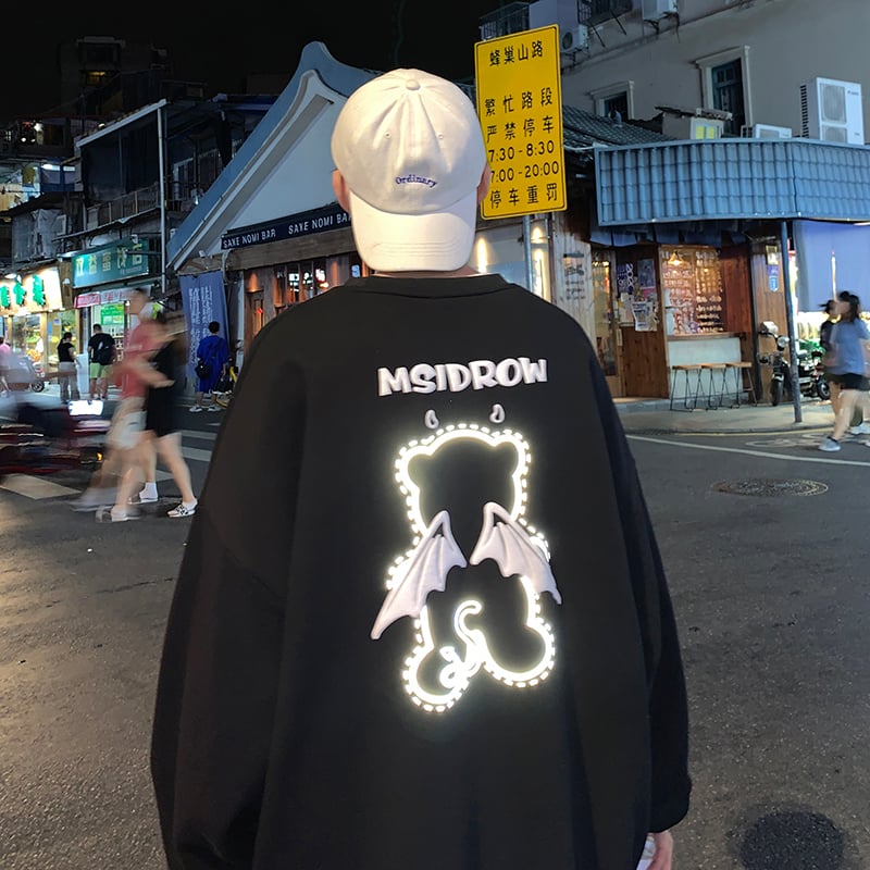 Loose Women's Korean Hip-Hop Sweater Top