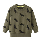 Children's Long Sleeve Cartoon Cotton Sweater