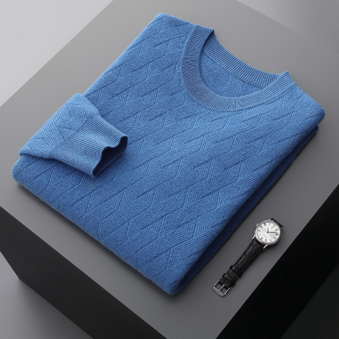 Men's Thick Knitted Loose Pullover Sweater | Streetwear