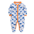 Cotton Long Sleeve Cartoon Baby Bodysuit (New Autumn)
