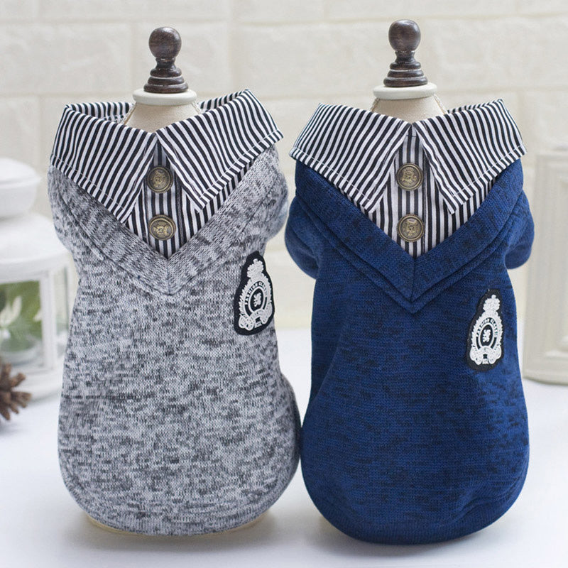Pet Hoodie with Collar for Dogs and Cats | Streetwear