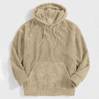 Essentials Hooded Corduroy Pullover for Men (One Piece)