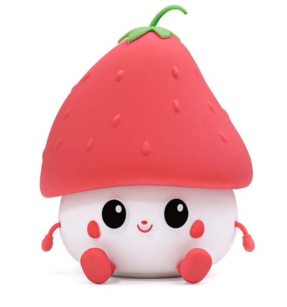 Berry Bright Voice-Control Night Light - Rechargeable LED Kids Lamp
