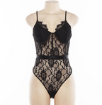 Summer New Women's Lace Bodysuit with Backless Design