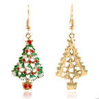 Christmas Tree Pendant Earrings for Holiday Decor