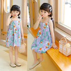 2024 Summer Girls' Floral Princess Dress (New Style)