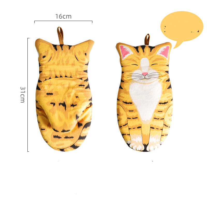High-Temperature Resistant Microwave Oven Gloves