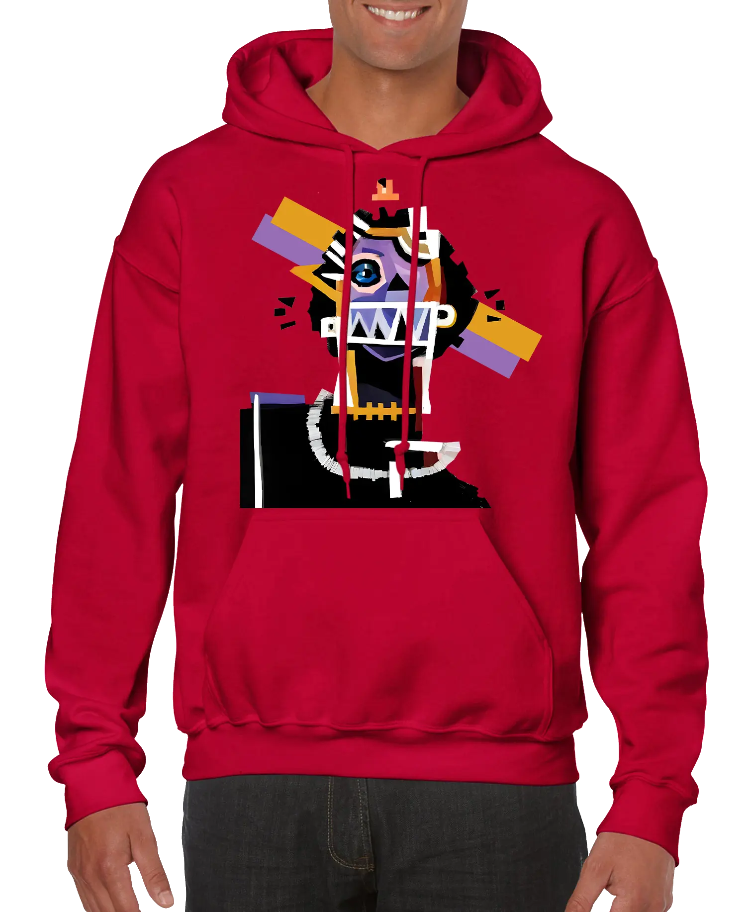 Neocubism Artwork Men’s Hoodie | Streetwear