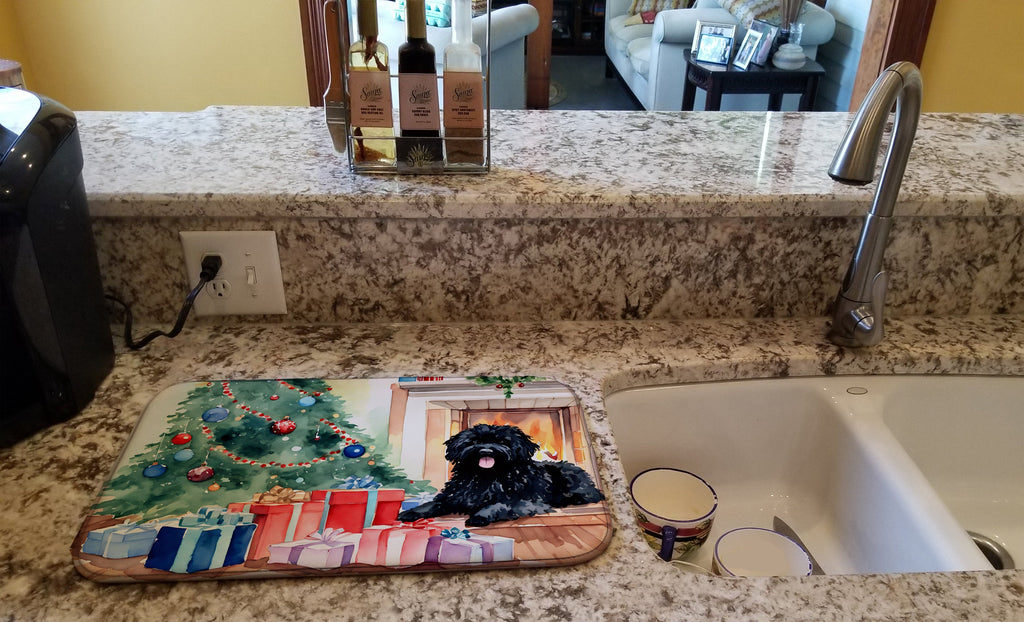 Puli Cozy Christmas Dish Drying Mat