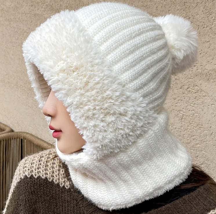 Multifunctional Hat Scarf | Embroidered Cap
