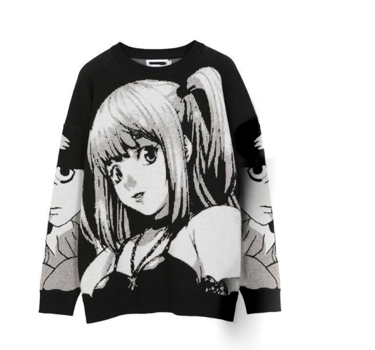 Men's Character Jacquard Sweater - High Street Fashion