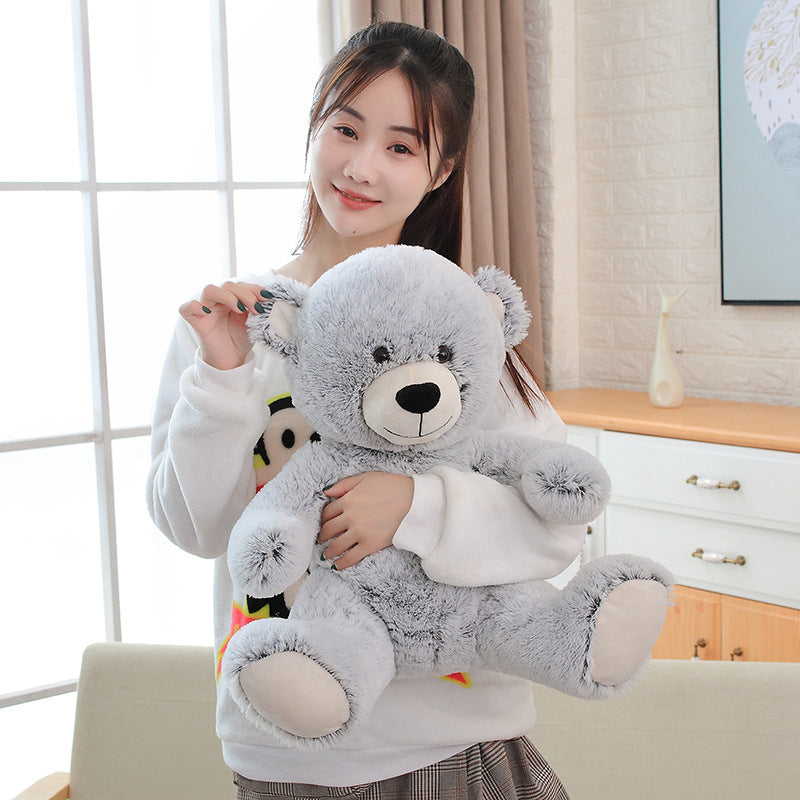 Two-Tone Plush Teddy Bear Zoo Collectible Toy | Home Decor