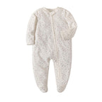 Baby Long Sleeve Zipper Bodysuit Creeper