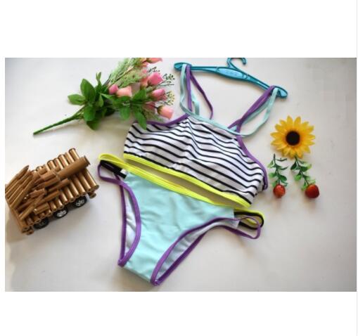 Striped Swimsuit and Bikini Collection