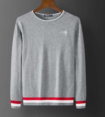 Men's Casual Round Neck Sweater - All-Match Style