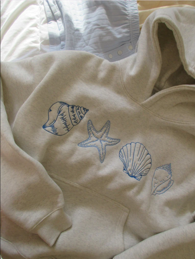 Casual Chic Drop-Shoulder Printed Sweater