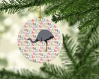Rhea Christmas Ceramic Ornament