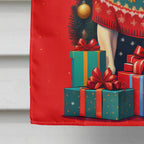 Mastiff Holiday Christmas House Flag