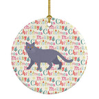 British Shorthair #1 Cat Christmas Ceramic Ornament
