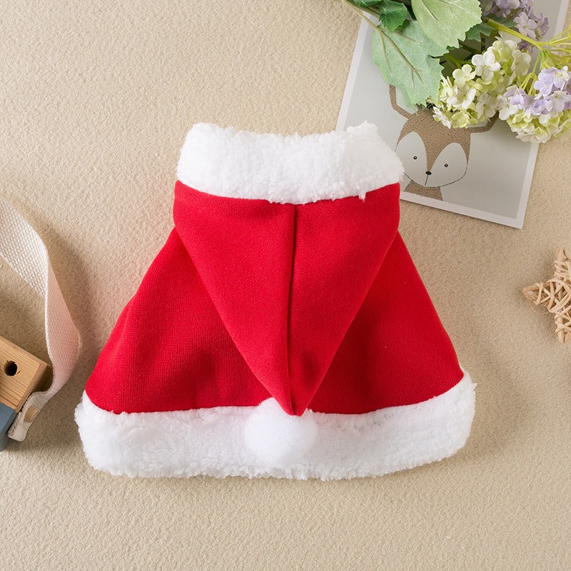Pet Christmas Cloak Shawl