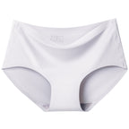 Seamless Women's Cotton Mid-Rise Panties (Plus Size)