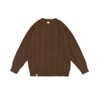 Winter Japanese Streetwear Crewneck Sweater for Couples