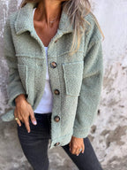 Magdalena™ Short Wool Jacket with Revers (One Piece)