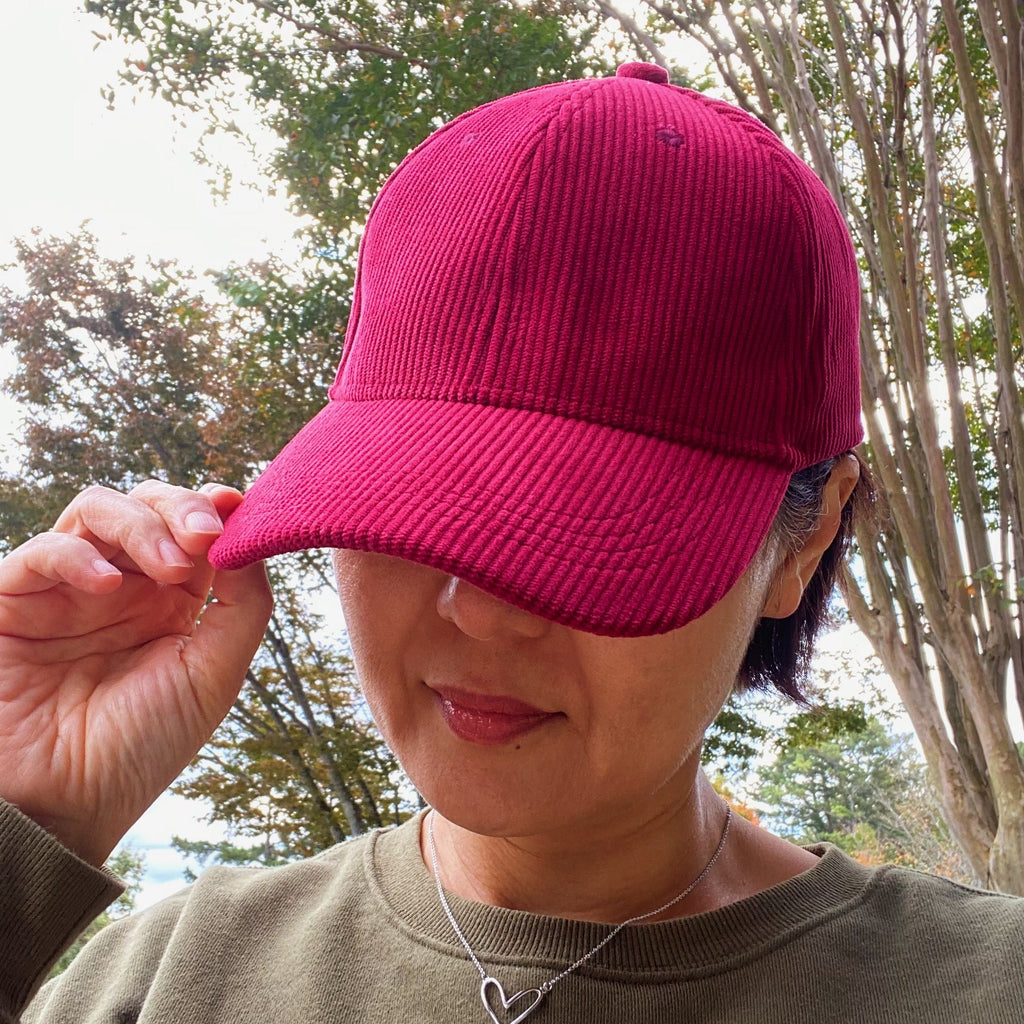 My Go To Corduroy Ball Cap | Embroidered Cap