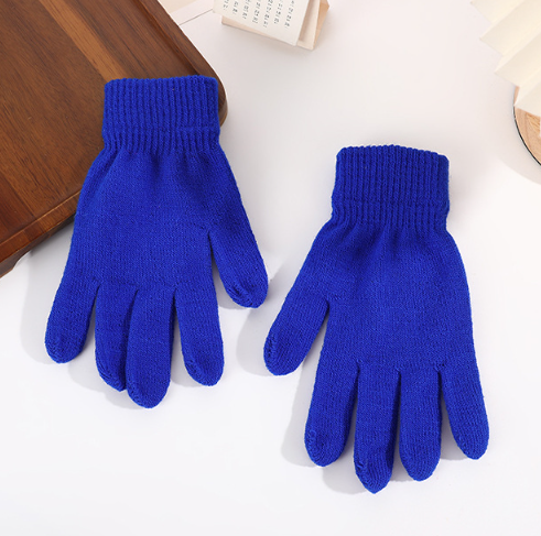 Multicolor Knitted Warm Gloves for Children
