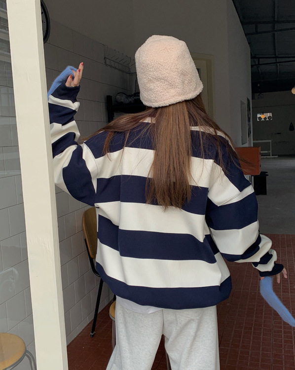 Retro Polo Collar Sweater
