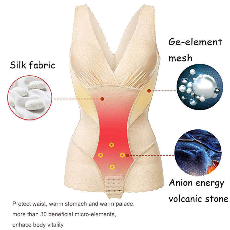 High-Waisted Shapewear Panties with Slimming Corset
