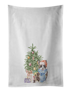 Corgi Cardigan Christmas Presents and Tree Kitchen Towel Set of 2