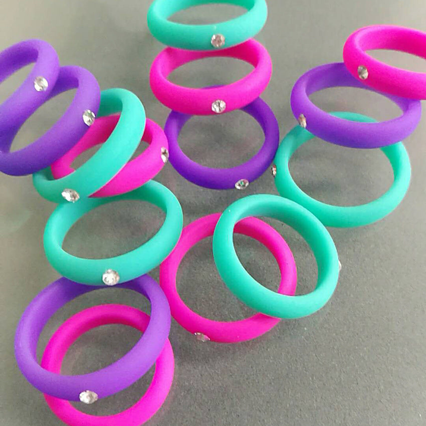 5mm Wide Band Ring - Silicone Christmas Gift