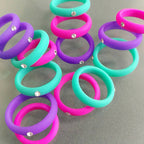5mm Wide Band Ring - Silicone Christmas Gift